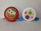 Lot Of 96 Kid s Bicycle Bin Bells For Boys   Girls Pacific Cycle White red New
