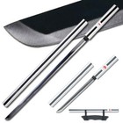 Naruto Sasuke Kusanagi Grass Cutter Steel Ninja Sword Katana Cosplay Straitblade