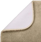 3 Piece Bathroom Floor Bath Mats Rugs Set With Lid Cover Non-skid Absorbent