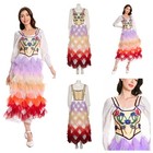 Lucy Gray Baird Cosplay Dress Costume Halloween Carnival Party Women Fancy Dress