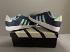 Adidas Grand Court 2 0 K     Blue Iridescent Stripes     Womens 7 -  145