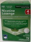  compared To Nicorette  Nicotine Lozenges 4mg Mint Flavor 72ct Exp 11 25 Riteaid