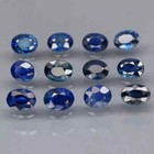 2 65 Ct  12 Pc Natural Blue Sapphire Madagascar Heated Only Oval Shape Gemstone