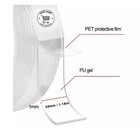 32ft Double Sided Nano Adhesive Tape Heavy Duty Traceless Washable Invisible Gel