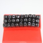 9 36 Die Alphabet Numbers Stamps Craft Letters Punch Metal Leather Tool 3-12 5mm