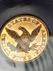 1861-p  5 Gold  Icg - Ms61 Bu  prooflike Surface  Pristine  One Of A Kind 