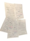 5 Vtg 1970s Butler Aviation International 100 Share Common Stock Certificates
