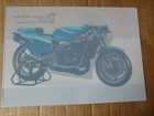 1982 Rg500   Xr40    File  Folder Plastic     Japan   Suzuki Rg500   