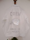 Beyonce Bowl 12 25 Crew White Windbreaker Jacket Size M Houston Texas S Rare 