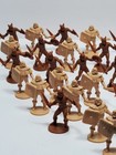 Lot Of 37 Crossbows And Catapults Vikings And Barbarians Figures Pieces T3
