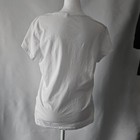 Guess Los Angeles White Rhinestone Snowflake  Woman T-shirt Medium