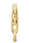 10mm 10k Yellow Gold Lobster Claw Necklace Bracelet Clasp With Jump Ring Usa