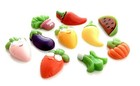 Fruits Vegetables Pumpkin Carrot Watermelon Eggplant Pepper Flat Back Cabochons