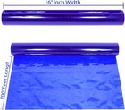 Cellophane Wrap Roll Royal Blue   100    Ft Long X 16    In  Wide   2 3 Mil Thick Tr