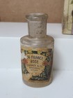 Antique Apothecary Bottle Vial Colgate s Handkerchief Extract Empty With Box