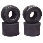 2pcs Rubber Soft Tires Cross-country For Tamiya Cw01  Midnight Pumpkin lunch Box