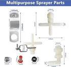 Spray Boom Repair Kit  Sprayer Parts Including 8001-vs Tips Screens Clamps 3 8 