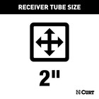Curt Class 3 Trailer Hitch Receiver Tow Cargo 13198 For 2007-2021 Toyota Tundra