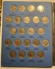 1913-1938 Buffalo Nickel Complete Date   Mint Collection 64 Coins Some Restored