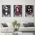 3 Pack Halloween Diamond Art Kits For Adults Beginners horror Diamond Painting K
