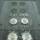 Sheetof 10 Canadian Royal Mint Maple Leaf Coins  9999 Fine Silver 10 X 1 Oz 2013