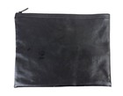 Vintage Bank Of Cushing Ok Zippered Deposit Bag Vinyl Money Bag 9 5 X 13 