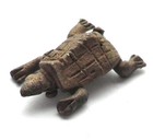 Antique African Ashanti Akan Turtle Gold Weight 1700-1900 Ad Brass 9 4g 