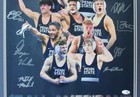 Penn State Wrestling All American 16x20 Photo Autographed By 10 Framed Jsa 96522