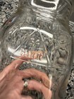 Vintage Moore   Kling 1 Qt Oil Bottle Gas Station Glass Boston Mass