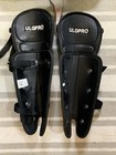 Rawlings Velo Catcher s Leg Shin Guards Baseball Adult 15 5  Black   White