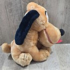 Vintage Walt Disney Productions 10  Pluto Plush Disneyworld Disneyland Korea