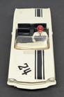 Marx Mustang Convertible 1 32 Scale Slot Car White Body Only Vintage
