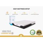 Dynasty Mattress 8 Inch Coolbreeze Gel Memory Foam Rv Short King Mattress Bed
