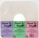 100 Lp Vinyl Record Inner Sleeves Heavy Stock Ivory White Paper 12  33 Rpm 
