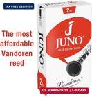 Juno Bb Clarinet Reeds  Strength 2 5  Box Of 10  Jcr0125