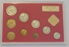 1991 Ussr 9 Coin Mint Set  Proof-like  Red