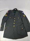 Vintage Us Army Vietnam Era Green Dress Uniform Jacket 42s Pants 35 And 38 Waist