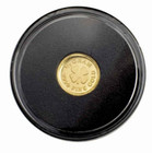 1 2 Gram  9999 Fine Gold Round-lucky 4 Leaf Clover-in Capsule