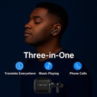 Timekettle M3 3 In 1 Language Translation Earbuds No Subscription - Black Color