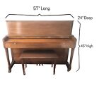 Baldwin Upright Piano With Bench - Bucks County Pa Original Owner
