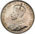          1936 Canada Silver Dollar Ngc Ms61 George V Voyageur Canoe Key Date 