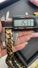 24  Gold Miami Cuban Link 10k 278 8g 24  15mm