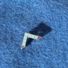 Zeta Tau Alpha Zta Pledge Pin Carpenter Square Sterling Silver Turquoise