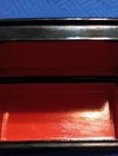Vintage Russian Lacquer Folklore Trinket Box Hand Painted Folk Art Russia