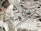 Astronaut Buzz Aldrin Signed Official Nasa Apollo 11 Eva Walk On Moon Photograph