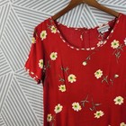 Vintage 90s Floral Party Slip Dress Size 8 Petite Cottagecore Dark Academia Alt