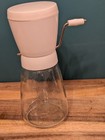Vintage White Federal Housewares Nut Chopper Grinder W  Lid Glass 26 Bottom