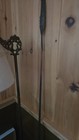 African Spear With Serrated Spearhead  Early 20th Century 