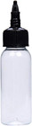 10pcs 1oz Squeeze Bottles Dispensing Plastic Squeeze With Twist Cap Small Cle   