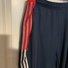 Nwt Adidas Tiro Track Pant  Standard Length  Blue With White   Red  Size 2x